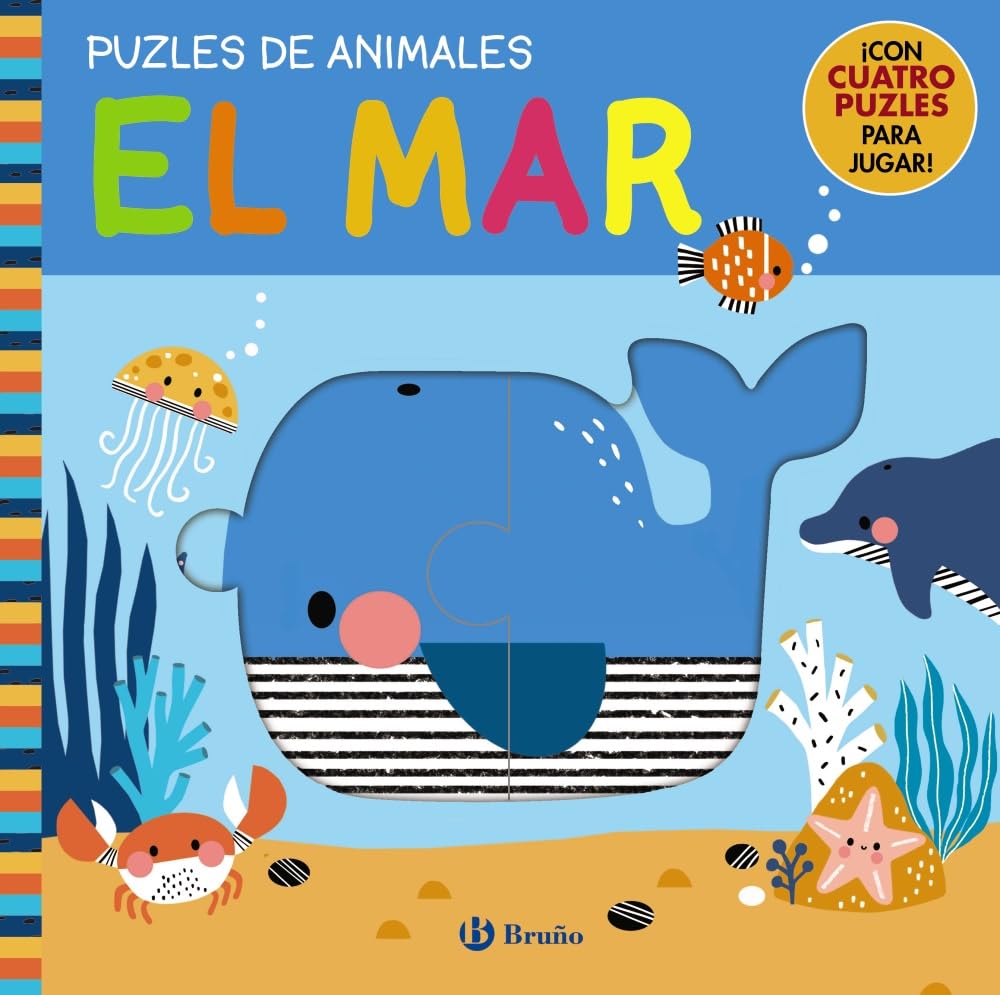 Puzles de animales. El mar book