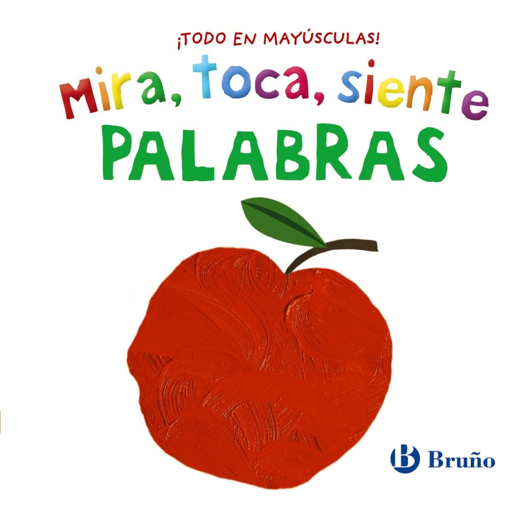 Mira, toca, siente. Palabras book