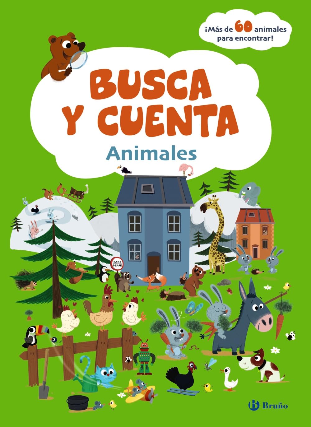Busca y cuenta. Animales book