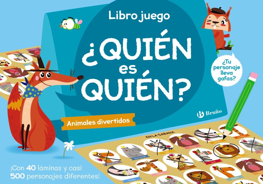 ¿Quién es quién? Libro juego book