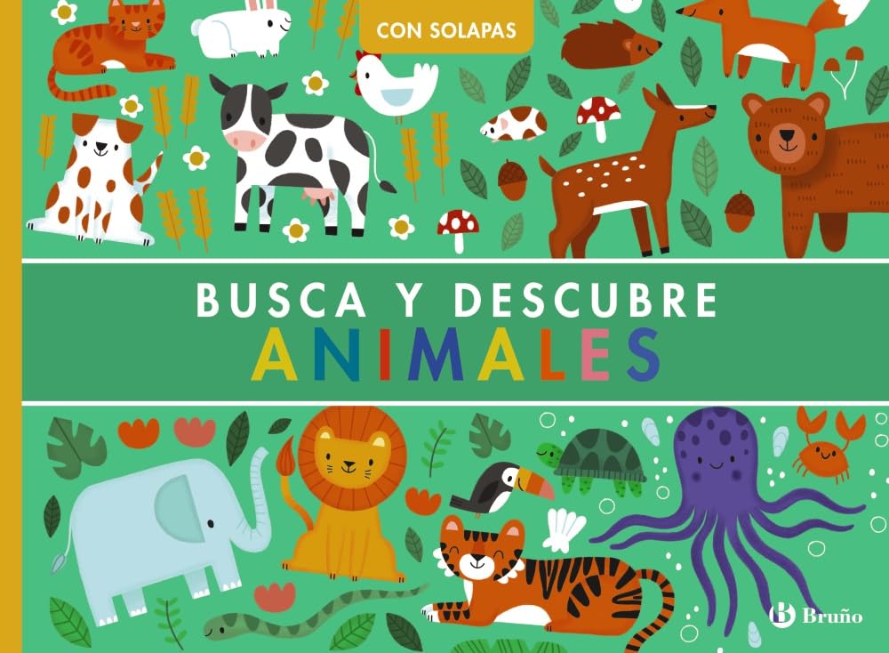 Busca y descubre. Animales (Castellano - A PARTIR DE 0 AÑOS - MANIPULATIVOS (LIBROS PARA TOCAR Y JUGAR), POP-UPS - Otros libros) Non-fiction