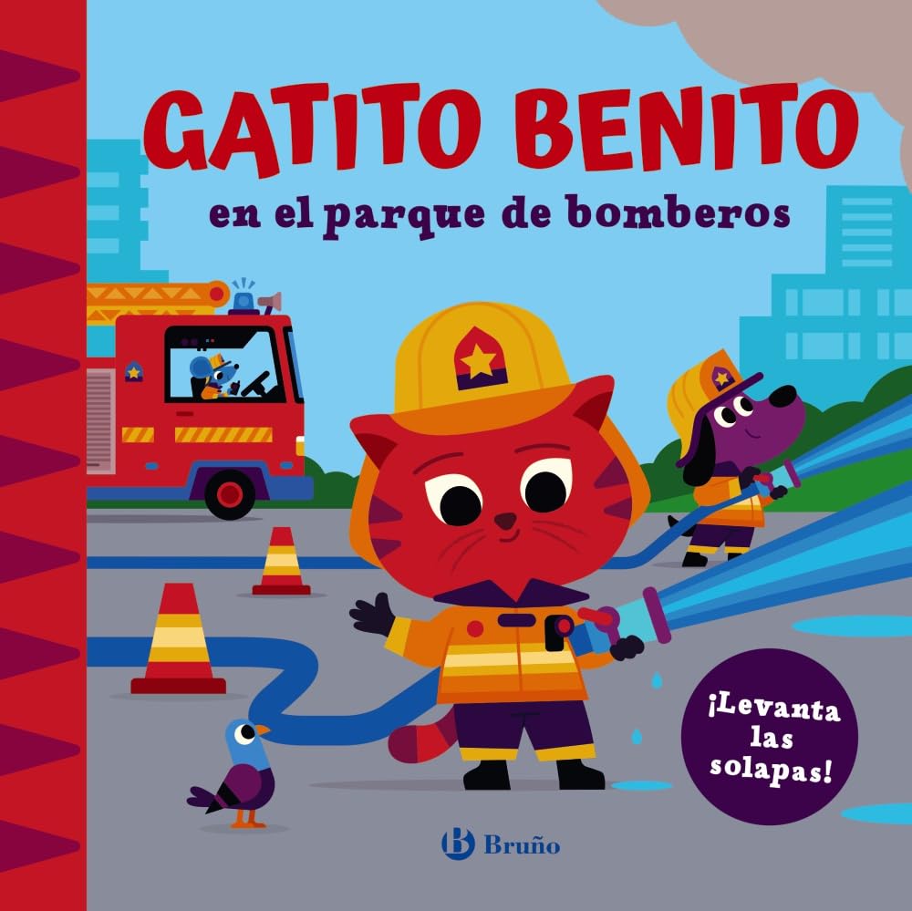 Gatito Benito en el parque de bomberos (Castellano - A PARTIR DE 0 AÑOS - MANIPULATIVOS (LIBROS PARA TOCAR Y JUGAR), POP-UPS - Otros libros) Non-fiction books for kids