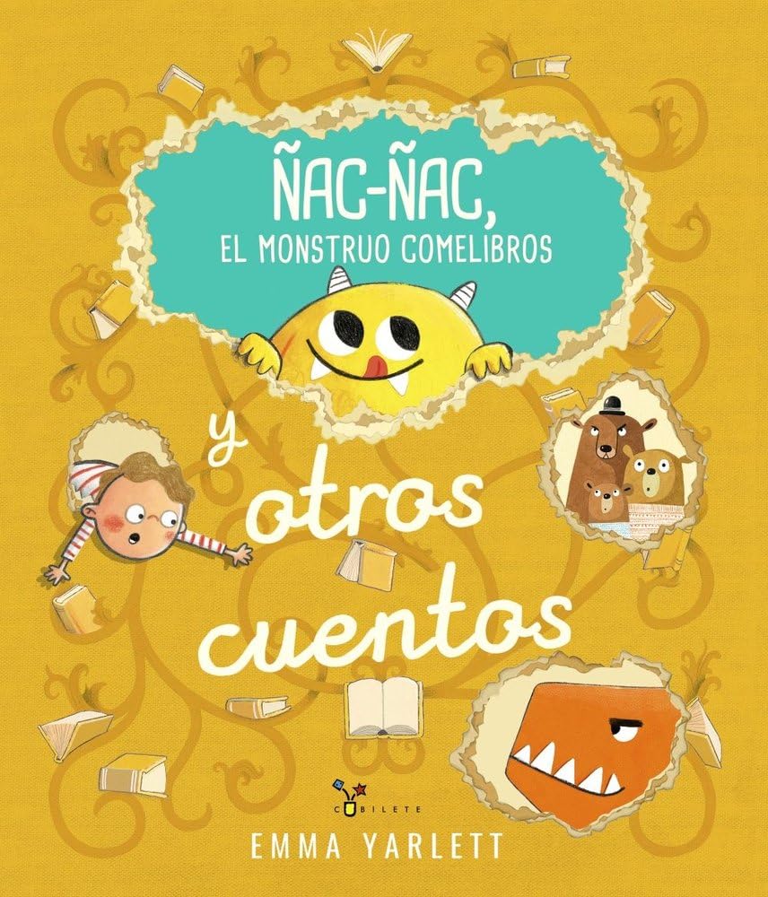 Ñac-ñac, el monstruo comelibros y otros cuentos: Con solapas, minilibros dentro del libro y divertidas sorpresas book