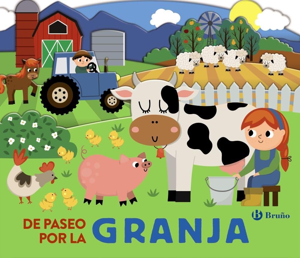 De paseo por la granja: Para aprender vocabulario de forma divertida book