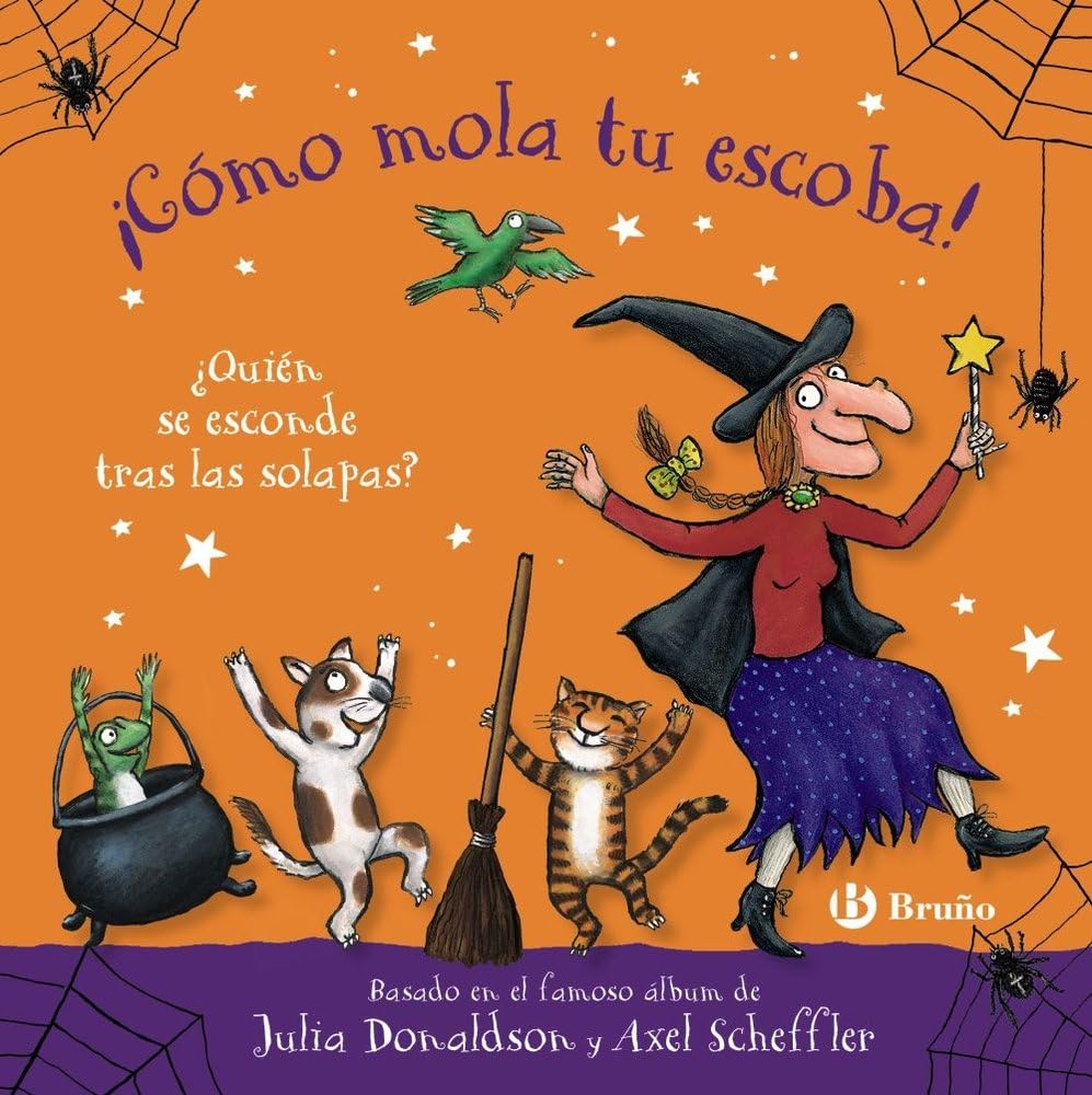 ¡Cómo mola tu escoba! ¿Quién se esconde tras las solapas? book