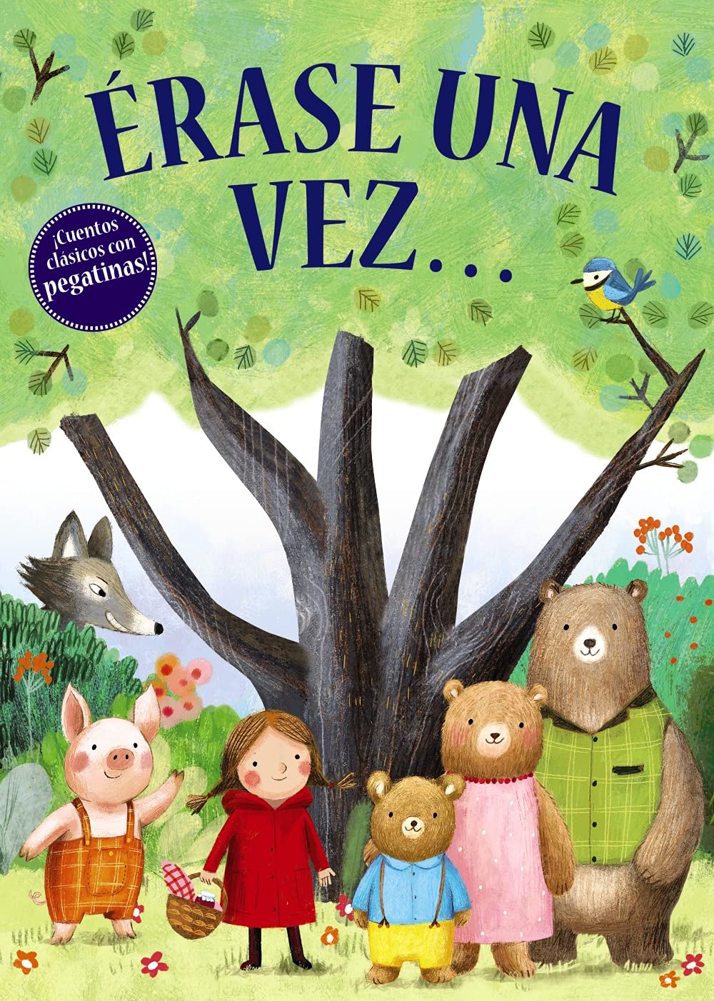 Érase una vez Cuento con pegatinas: Cuentos clásicos con pegatinas (Castellano - A PARTIR DE 3 AÑOS - MANIPULATIVOS (LIBROS PARA TOCAR, JUGAR Y PINTAR), POP-UPS - Otros libros) Novels & Short Stories