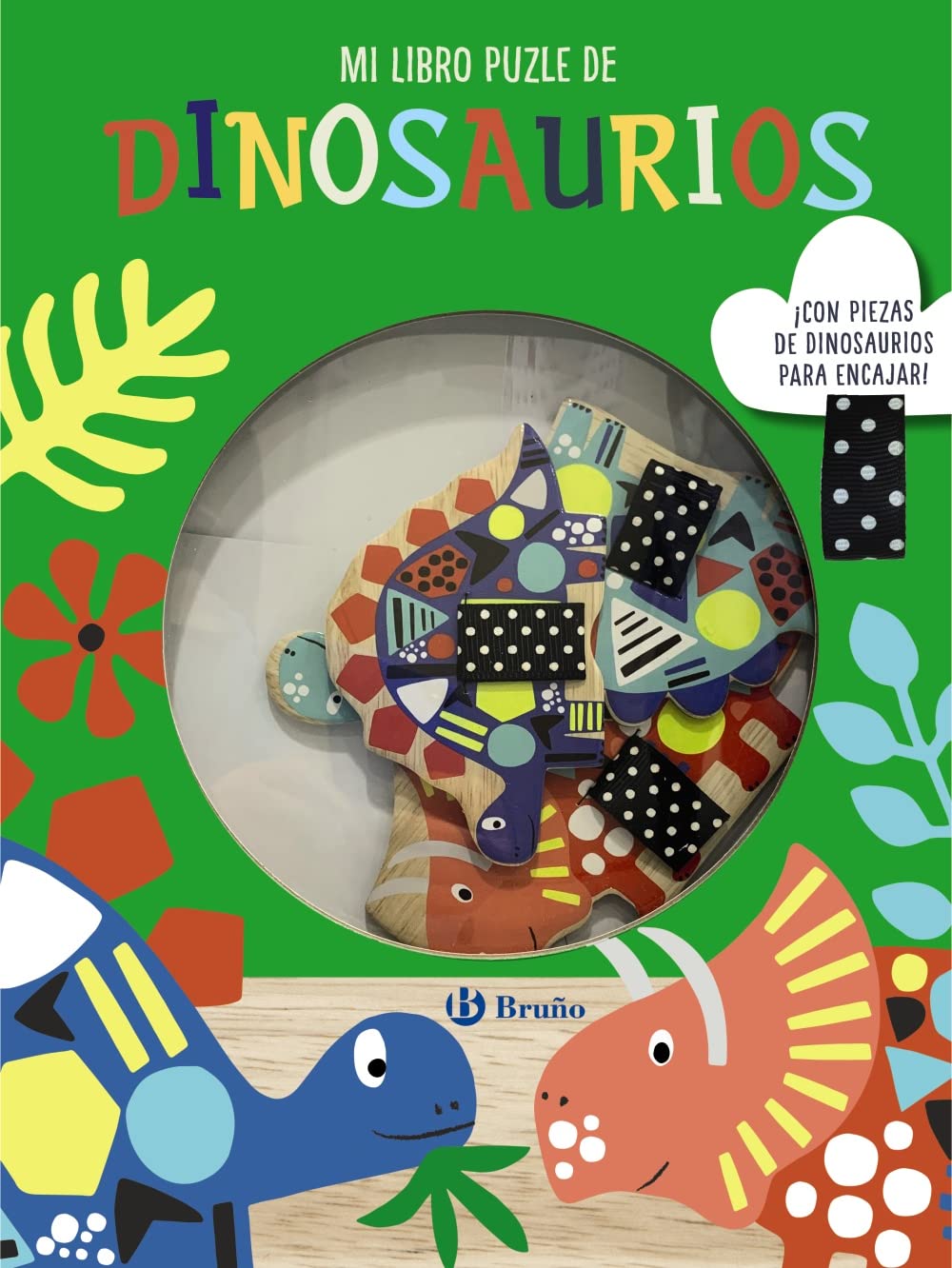 Mi libro puzle de dinosaurios (Castellano - A PARTIR DE 0 AÑOS - MANIPULATIVOS (LIBROS PARA TOCAR Y JUGAR), POP-UPS - Otros libros) Novels & Short Stories