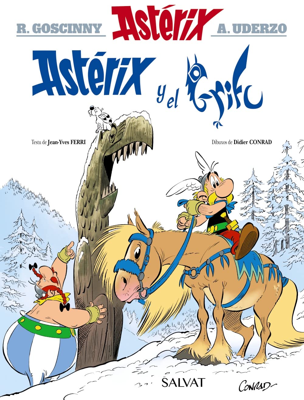 Astérix y el grifu: Asturiano book