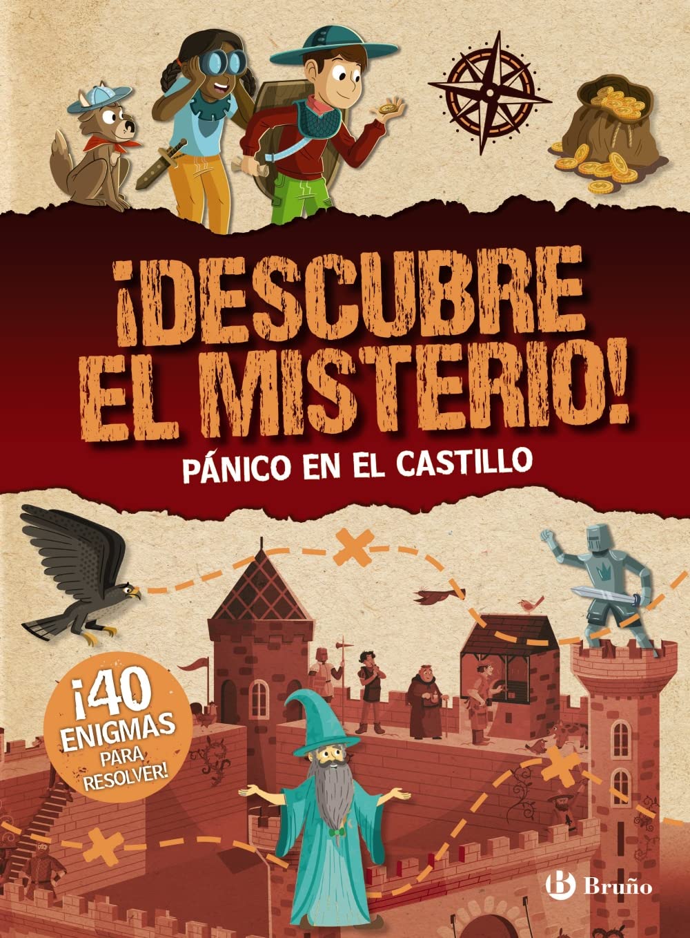 ¡Descubre el misterio! Pánico en el castillo book