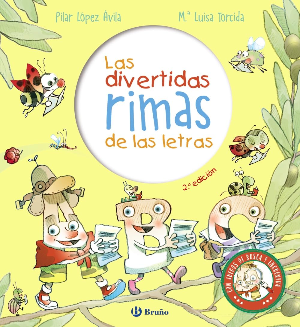 Las divertidas rimas de las letras (Castellano - A PARTIR DE 3 AÑOS - LIBROS DIDÁCTICOS - Las divertidas aventuras de las letras y los números) Non-fiction