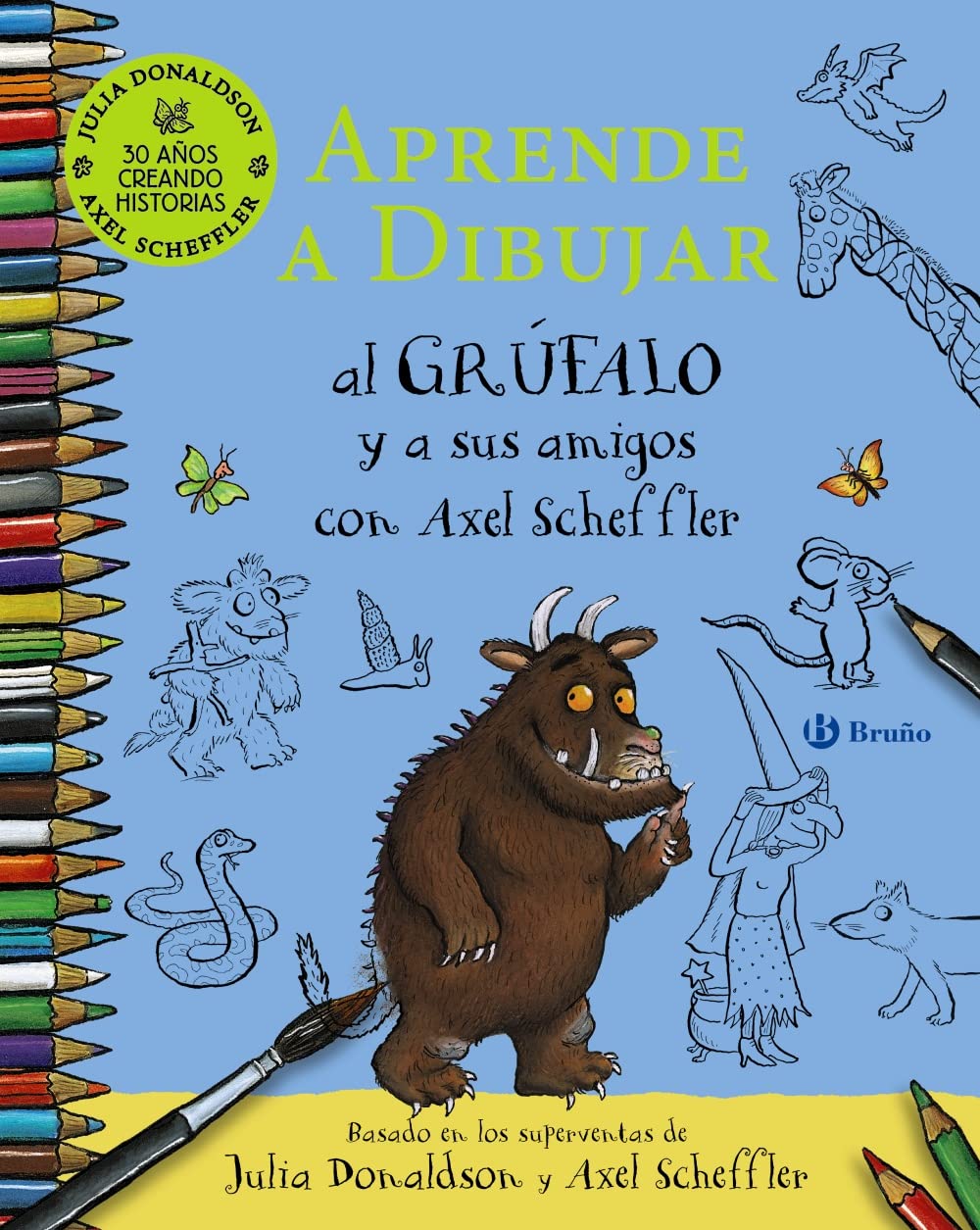 Aprende a dibujar al grúfalo y a sus amigos con Axel Scheffler book