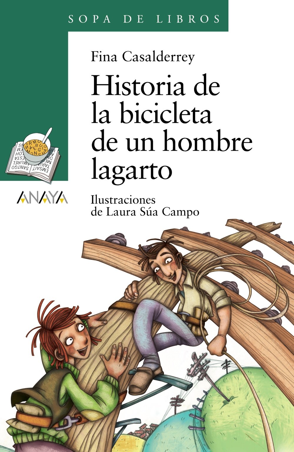 Historia de la bicicleta de un hombre lagarto book