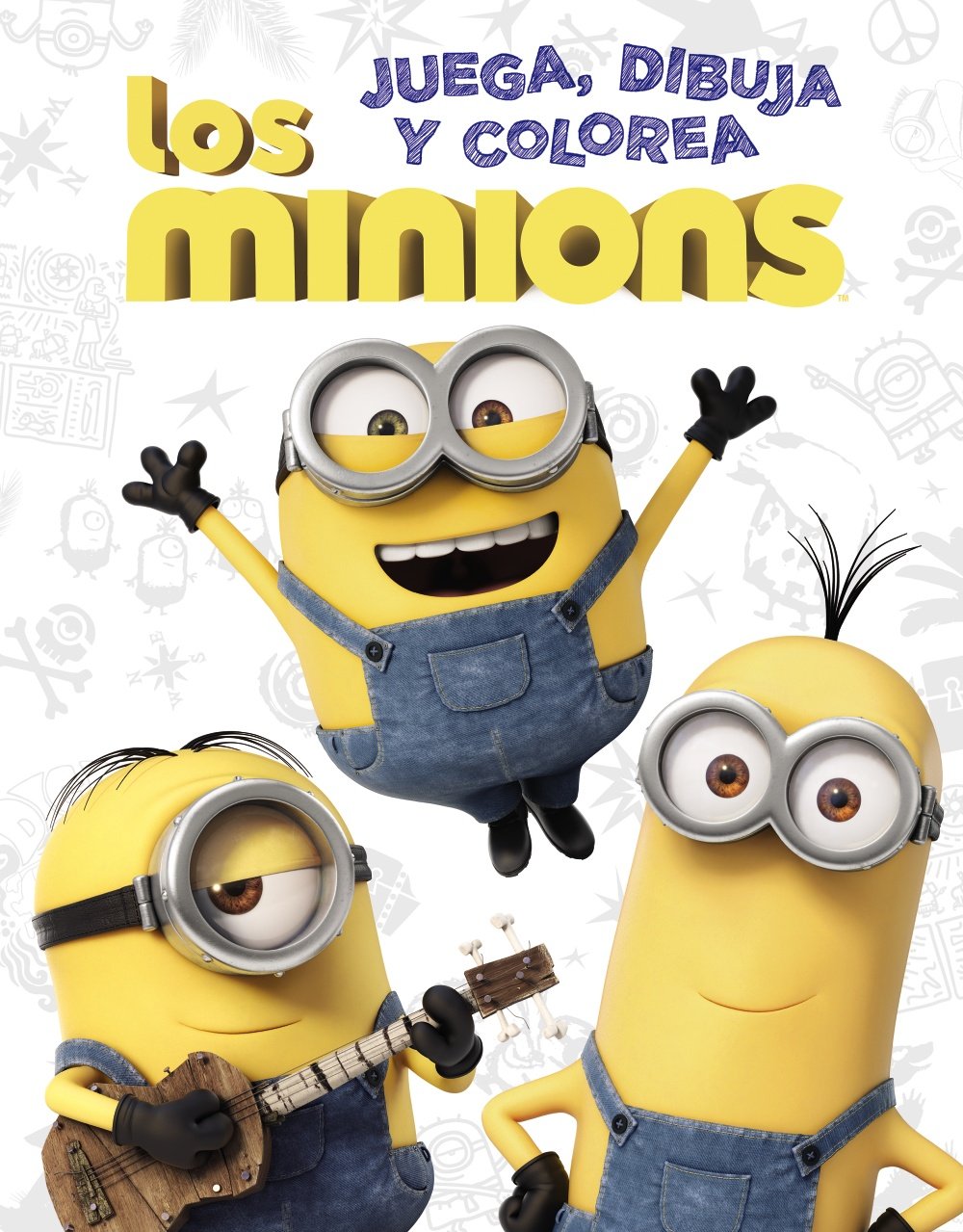 Los minions. Juega, dibuja y colorea book
