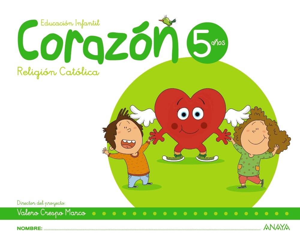 Corazón 5 años. (Educacion infantil 5 años) Learning & Reference