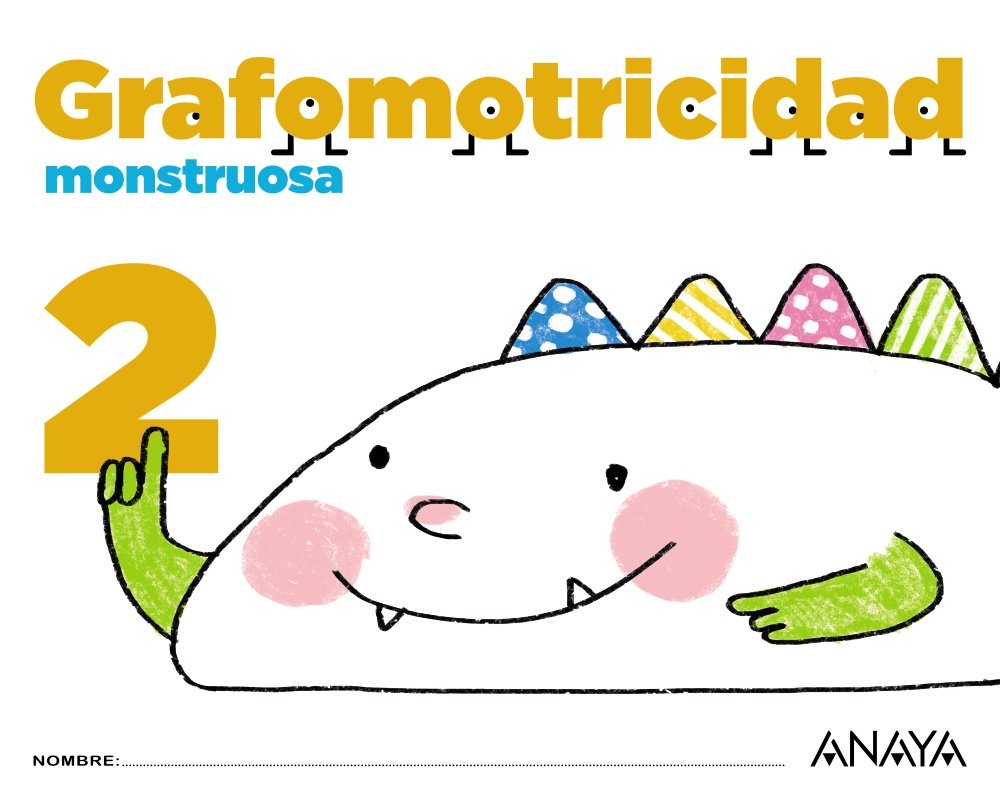 Grafomotricidad monstruosa 2. (Cuadernos educacion infantil (43)) Learning & Reference