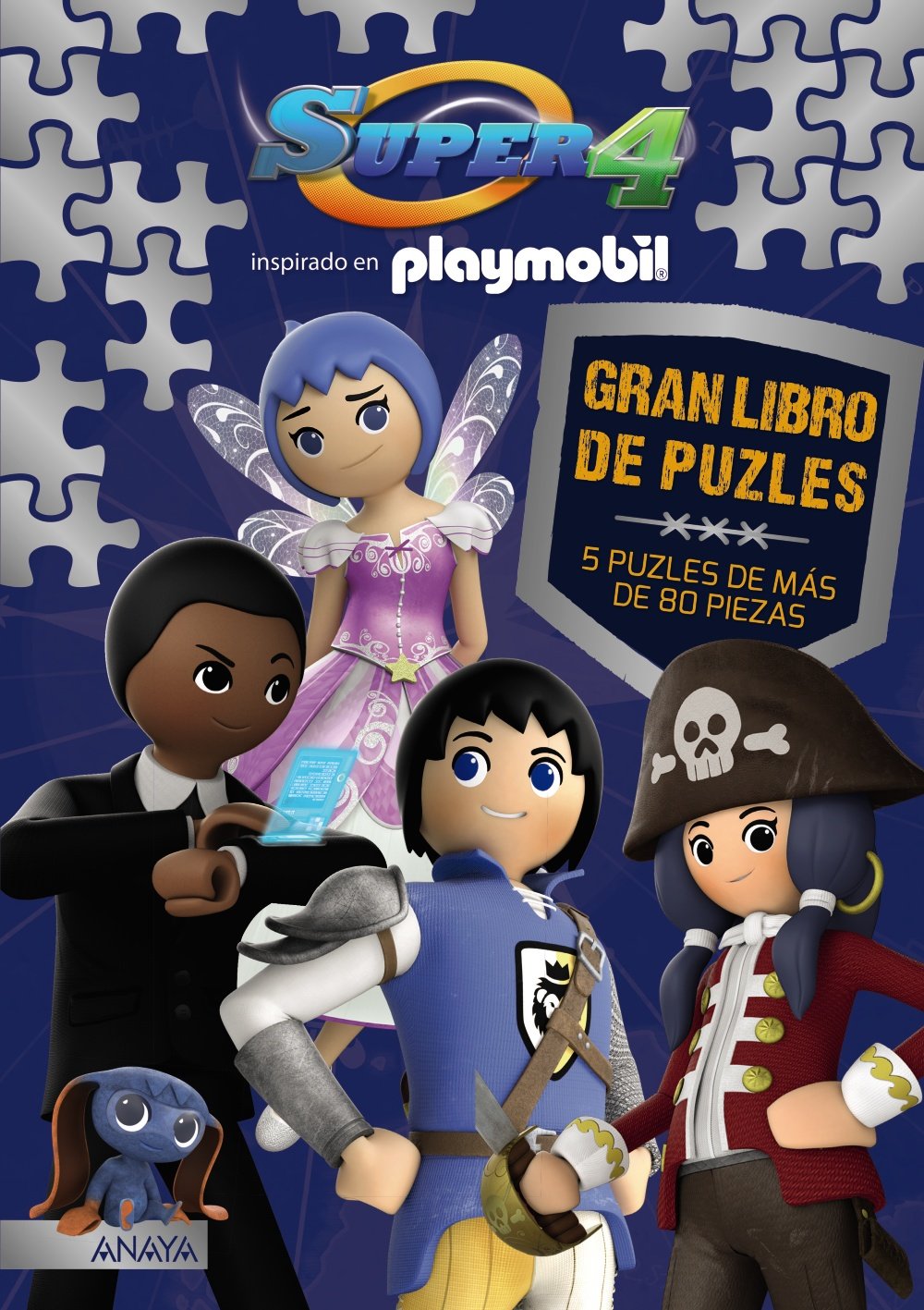 Súper 4. Gran libro de puzles book
