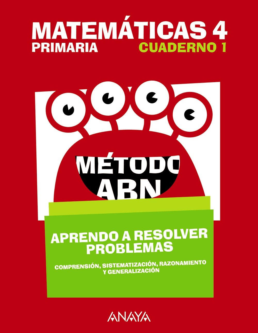 Matemáticas 4. Método ABN. Aprendo a resolver problemas 1. book