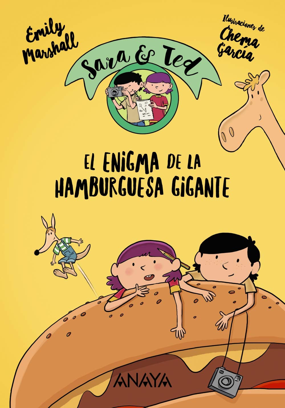 El enigma de la hamburguesa gigante / The Mystery of the Giant Hamburger book