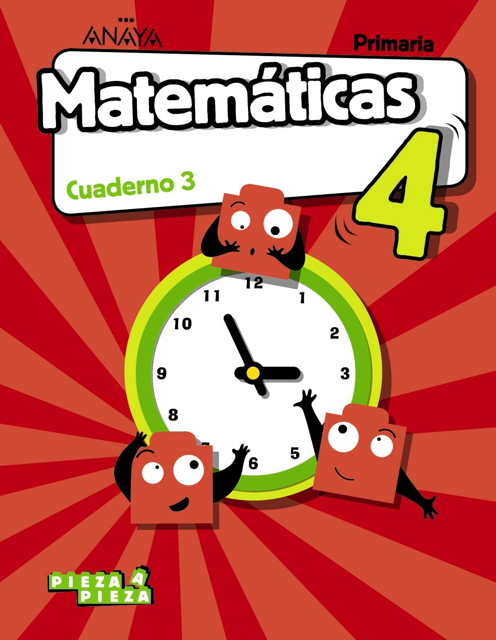 Matemáticas 4. Cuaderno 3. (Pieza a Pieza) Learning & Reference