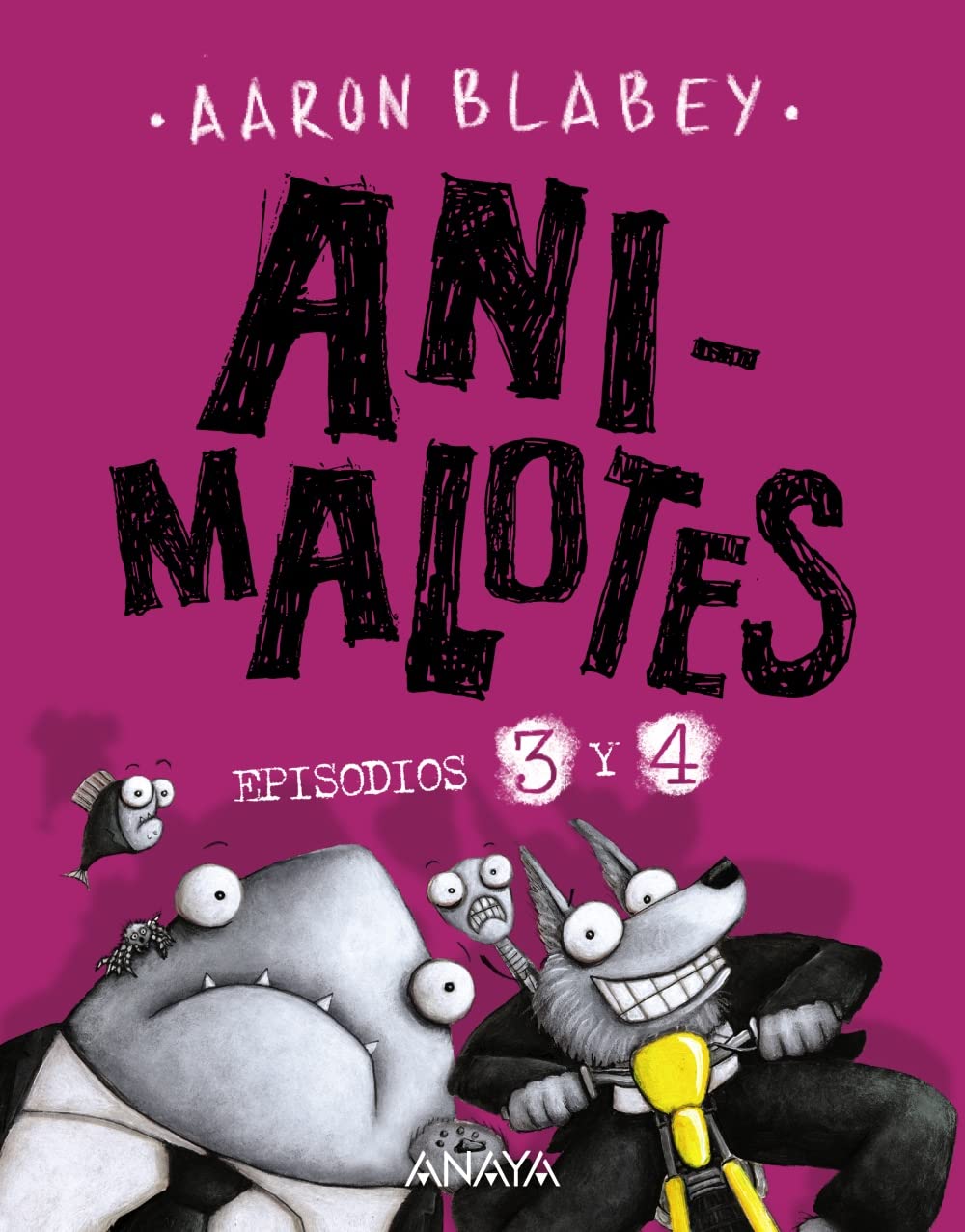 Animalotes 3 y 4: La pelusilla contraataca / El ataque de los gatetes (CÓMIC - Animalotes) Manga