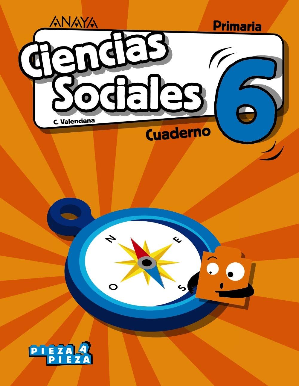 Ciencias Sociales 6. Cuaderno. (Pieza a Pieza) Learning & Reference