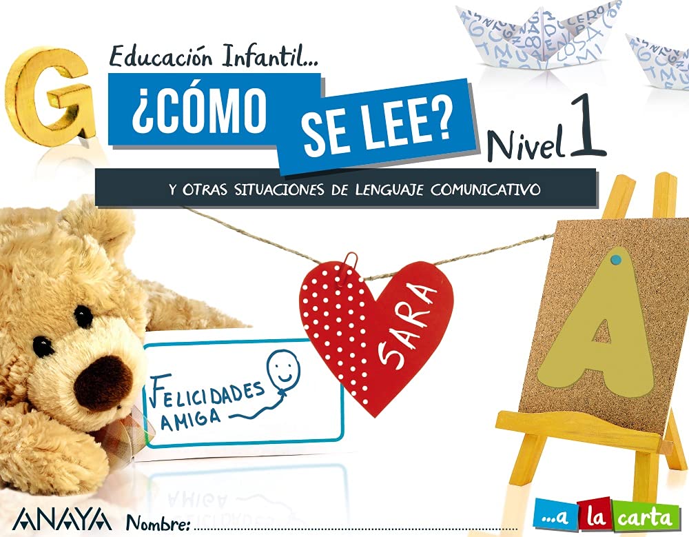 ¿Cómo se lee? Nivel 1. (A la carta) Learning & Reference