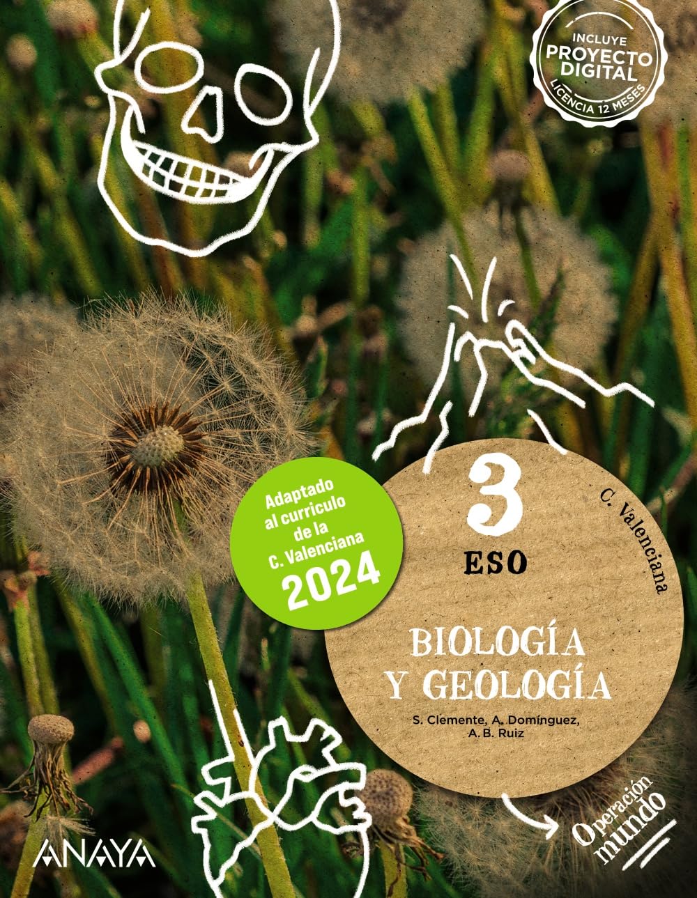 Biología y Geología 3 (Ed. 2024) (Operación Mundo) Learning & Reference