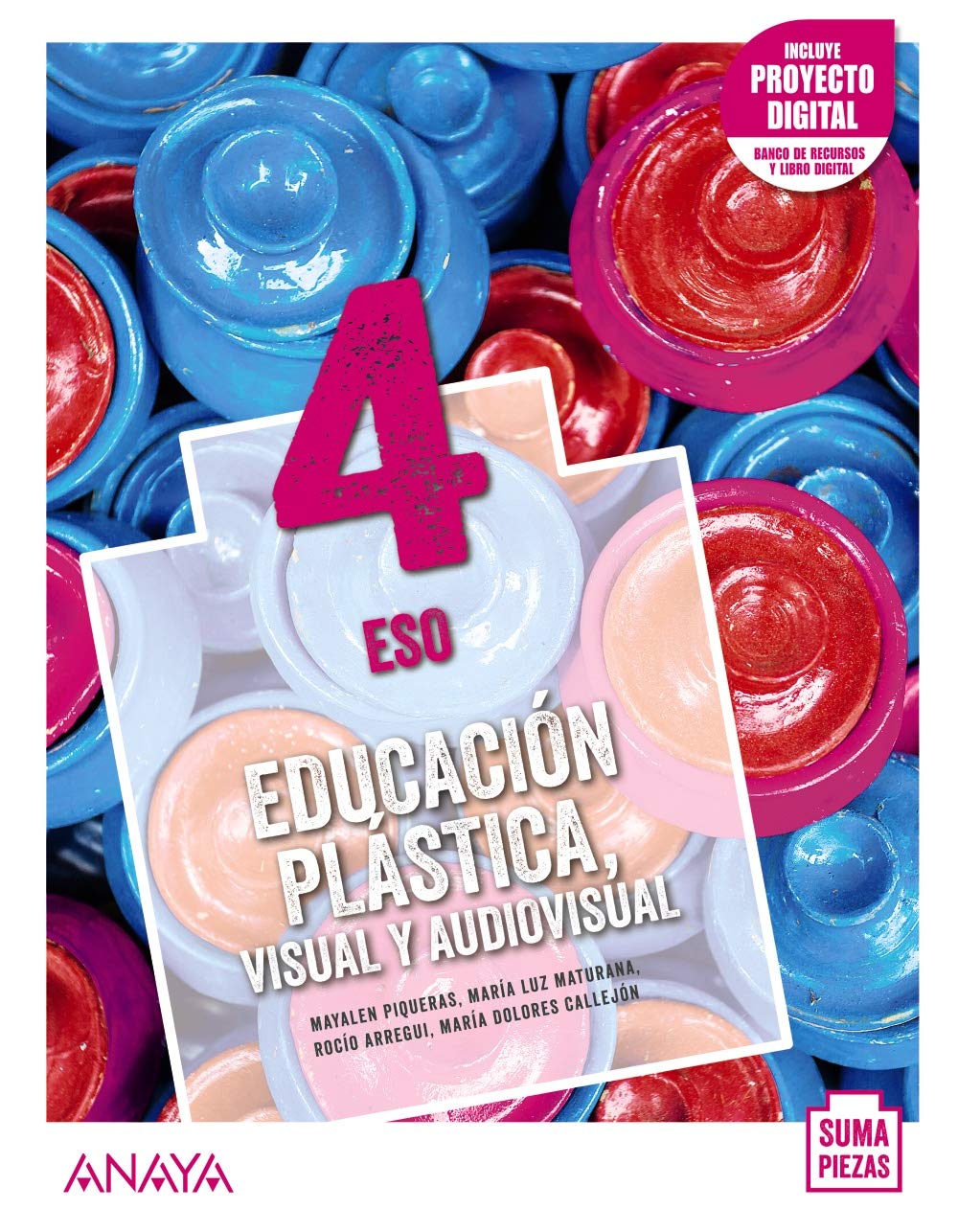 Educación Plástica, Visual y Audiovisual 4. (Opción no fungible) (Suma Piezas) Learning & Reference