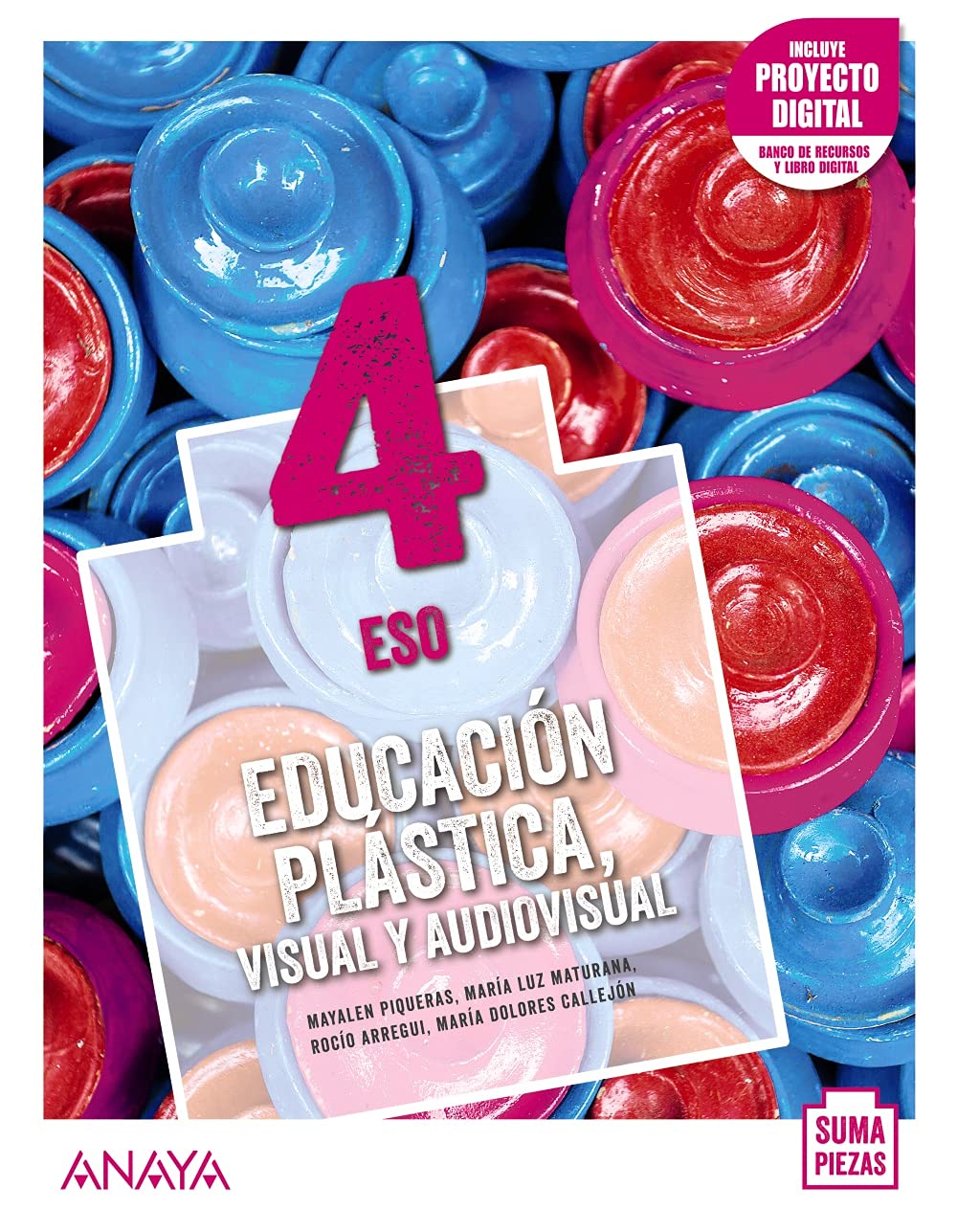 Educación Plástica, Visual y Audiovisual 4. (Opción no fungible) (Suma Piezas) Learning & Reference