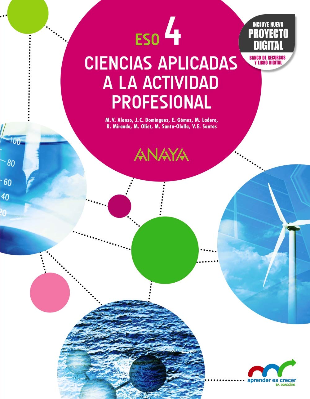 Ciencias Aplicadas a la Actividad Profesional 4. NUEVO PROYECTO DIGITAL. (Aprender es crecer en conexión) Learning & Reference