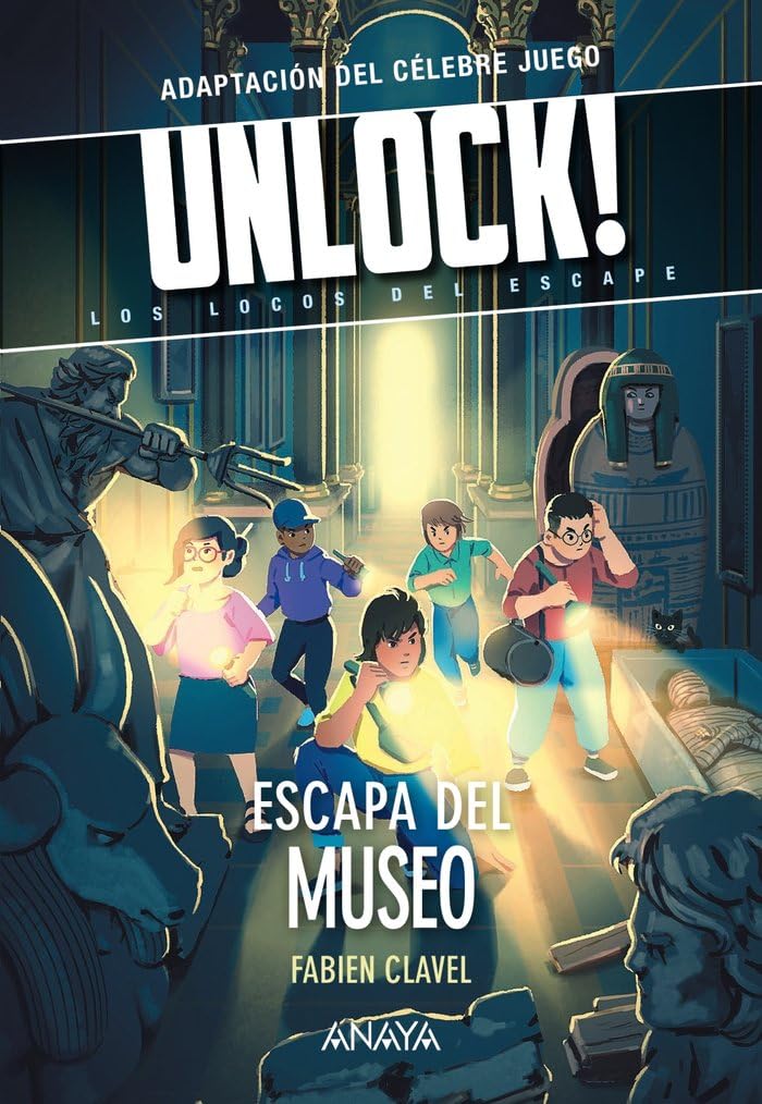 Unlock 3. Escapa del museo: Los locos del escape book