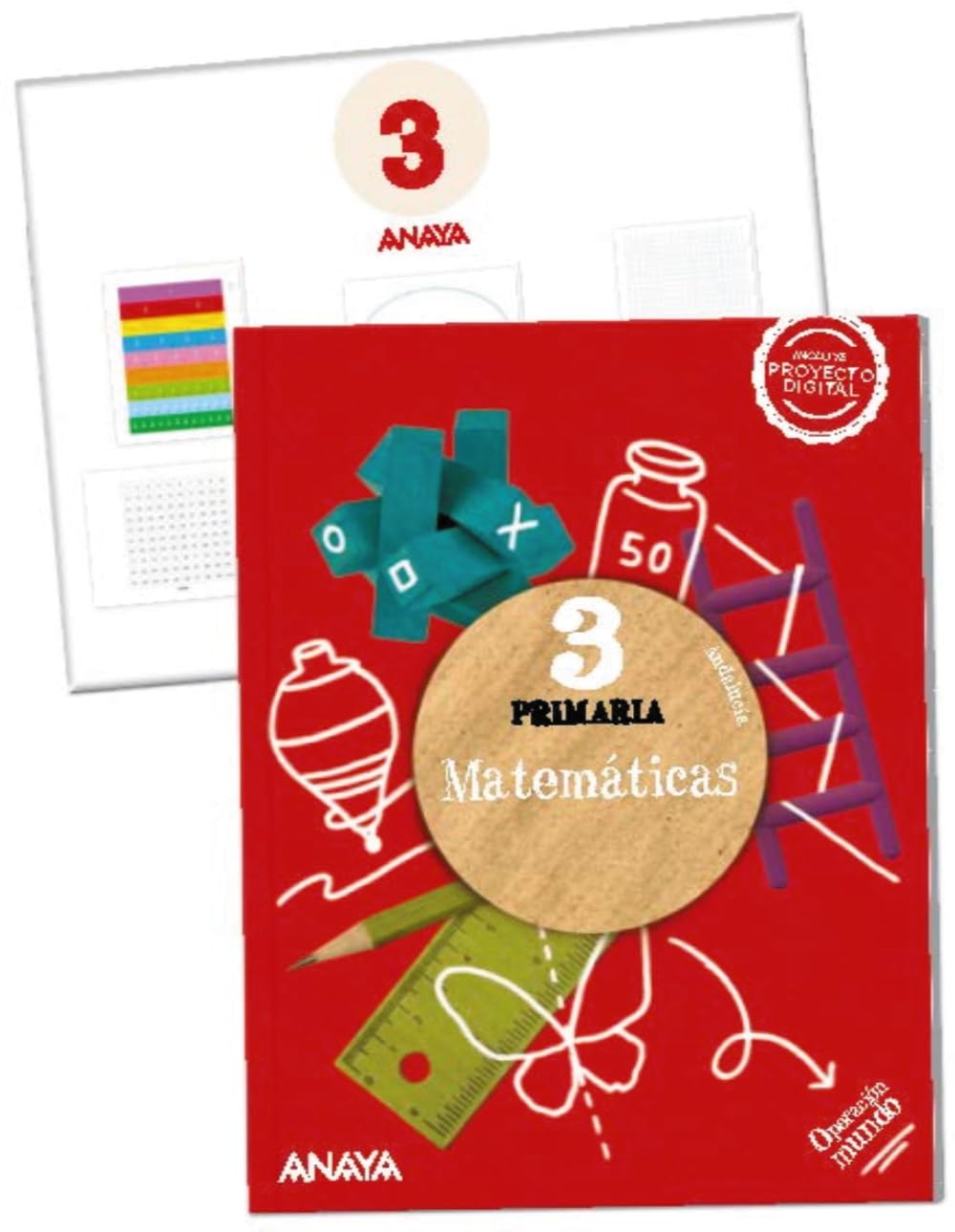 Matemáticas 3. (Incluye material manipulativo) (Operación Mundo) Learning & Reference