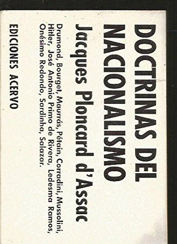 Doctrinas del nacionalismo book