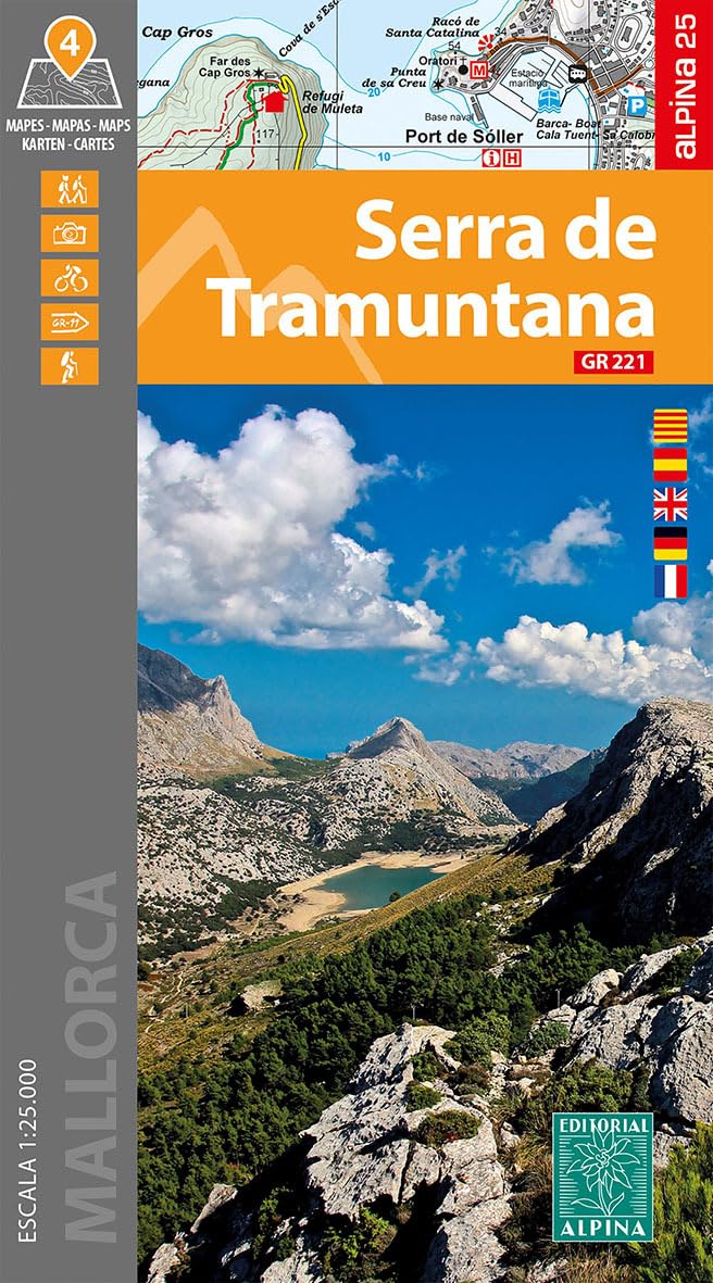 Serra Tramuntana: 4 Maps GR 211 1:25000 Leisure, Home & Garden
