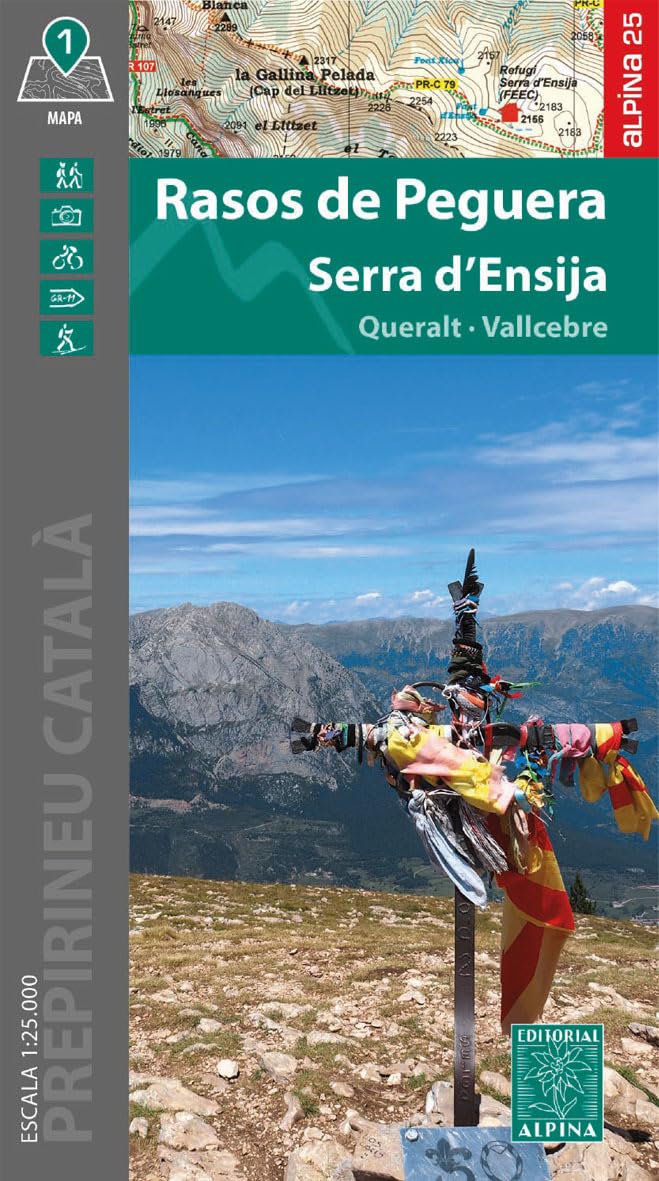 Rasos Peguera: Alpina Editorial Wanderkarte 1:25000 Leisure, Home & Garden