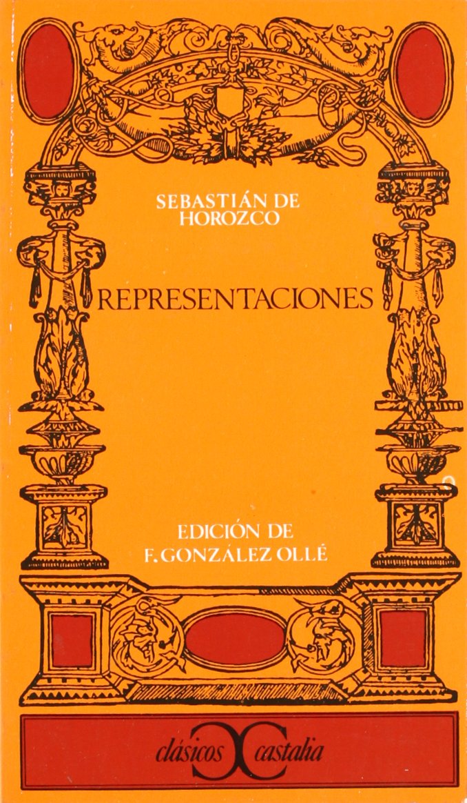 Representaciones (CLASICOS CASTALIA. C/C., Band 97) Drama