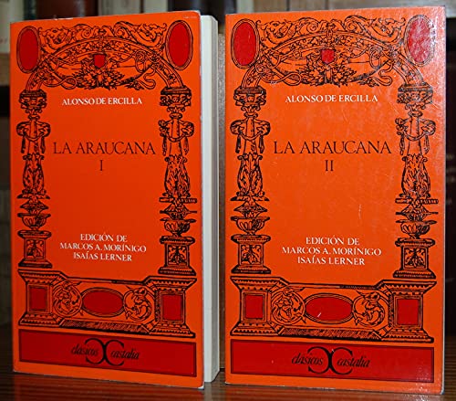 La Araucana Tomos I y II Books