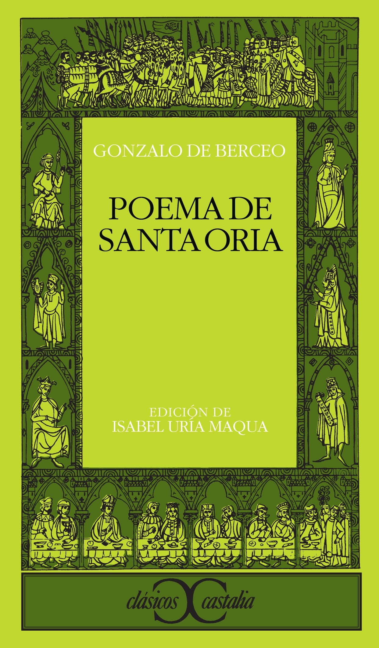Poema de Santa Oria . (CLASICOS CASTALIA. C/C., Band 107) Poetry