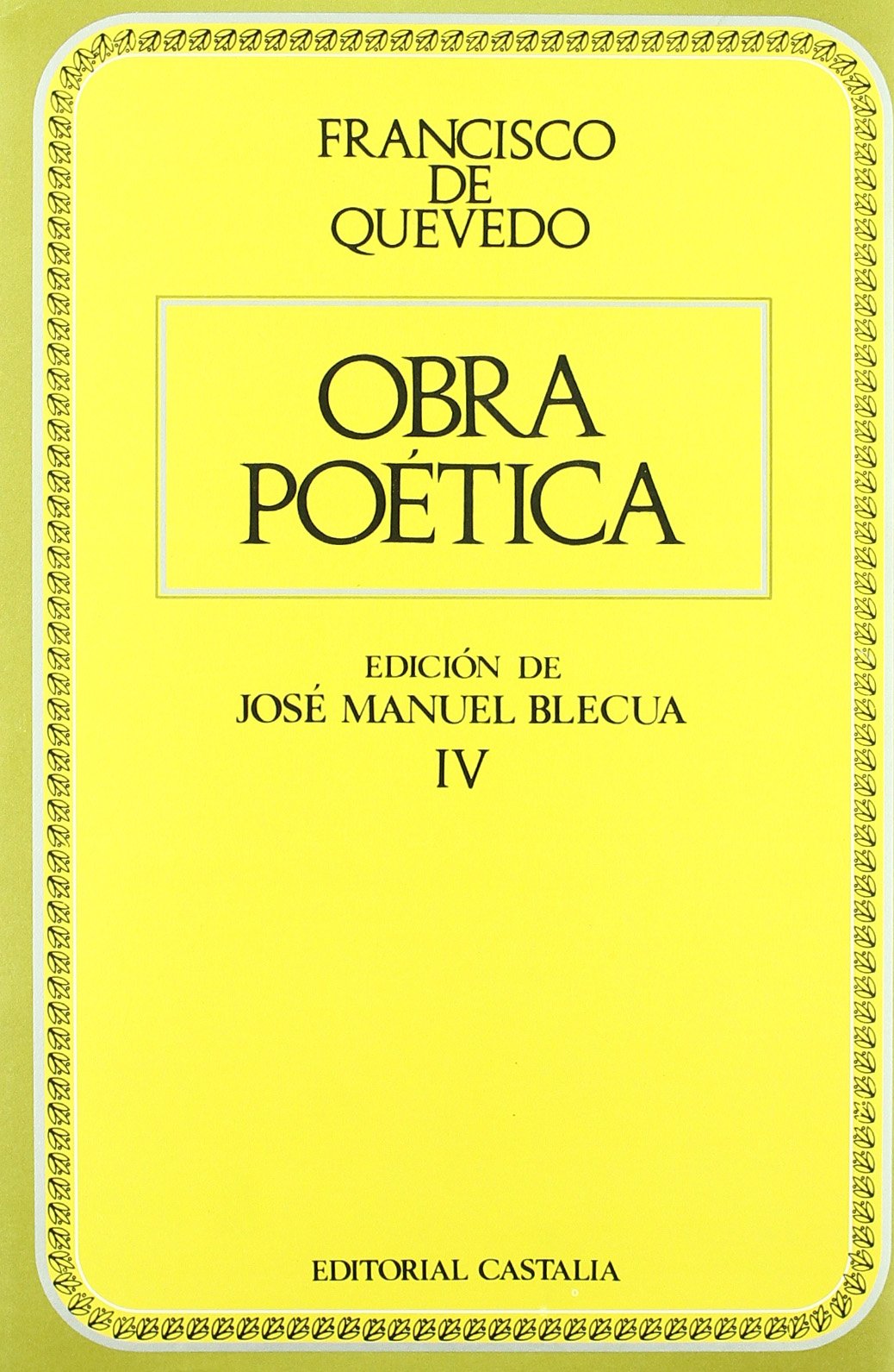 Obra Poética vol. IV book