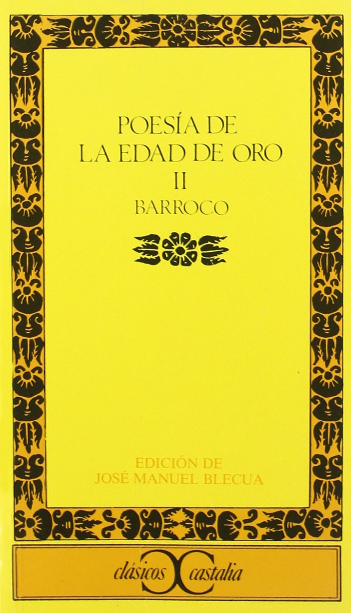 Barroco (CLASICOS CASTALIA. C/C., Band 136) Poetry