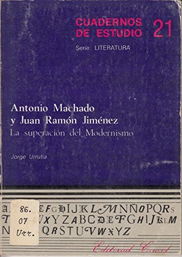 Antonio machado y Juan Ramón Jiménez book