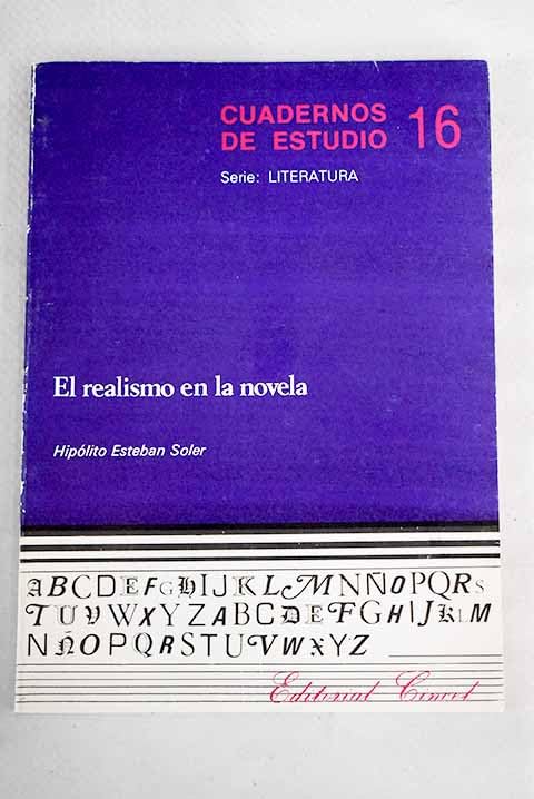 El realismo en la novela book