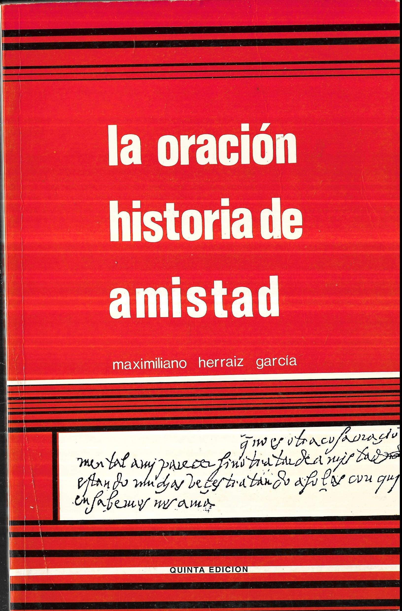 La oración historia de amistad Books