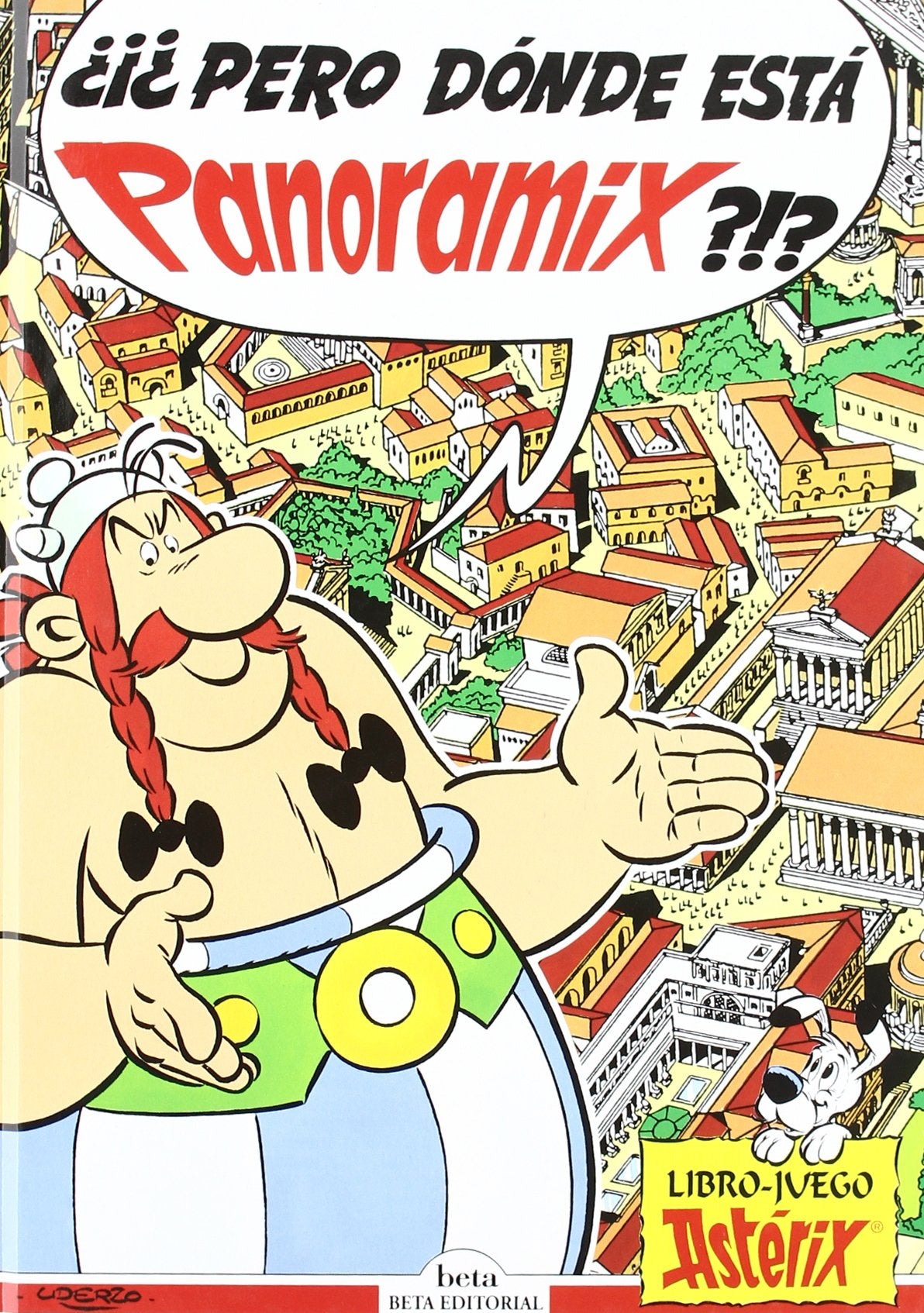 Pero Donde Esta Panoramix?!? - Libro - Juego book