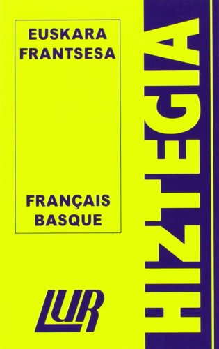 Lur hiztegia : euskara/frantsesa basque francais dictionnaire book