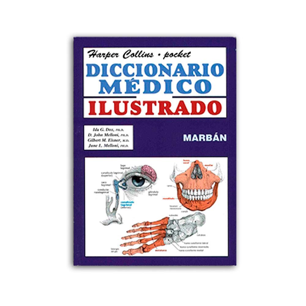 Diccionario Médico Ilustrado Pocket Harper Collins book