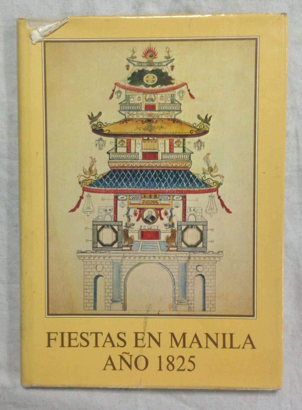 Fiestas en Manila año 1825 book