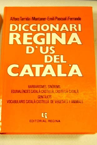 Product Image: DICCIONARI REGINA US DEL CATALA