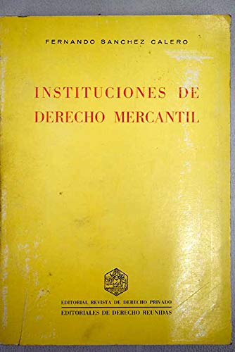Instituciones de derecho mercantil Books