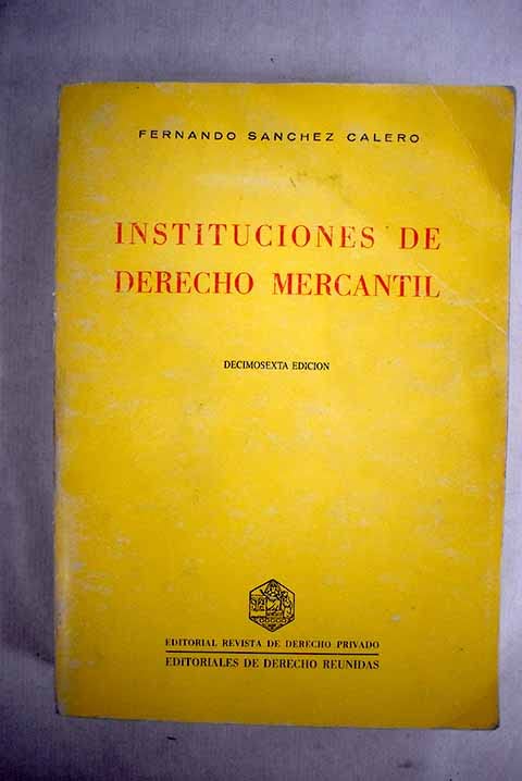 Instituciones de derecho mercantil Books